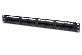 Патч-панель DIGITUS 19" 1U, 24 порта, Cat.5e UTP в сборе