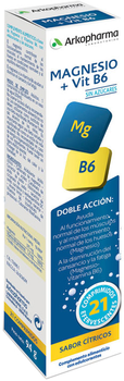 Suplement diety Arkopharma Arkovital Magnesium 375mg 21 Effervescent Tablet (3578830124359)