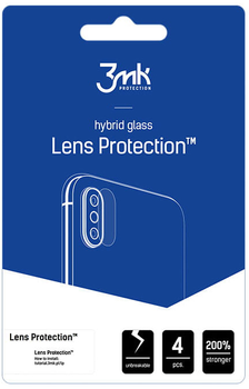 Zestaw szkieł hartowanych 3MK Lens Protection na aparat Nokia XR21 4 szt (5903108534468)