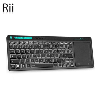 Клавіатура Бездротова Rii K18+RGB 2.4G (DT)