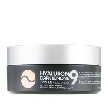 Патчи для глаз против морщин с токоферолом MEDI-PEEL HYALURON DARK BENONE PEPTIDE 9 AMPOULE EYE PATCH - 60 шт.