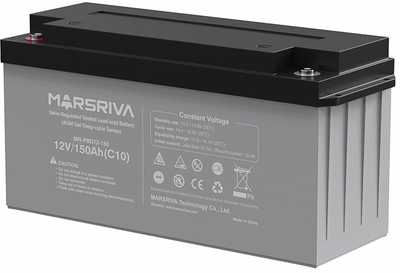 Аккумуляторная батарея Marsriva MR-PBD12-150 12V 150Ah AGM