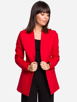 Піджак подовжений жіночий BeWear B102 87148 2XL Red (5903068433566)