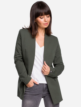 Піджак подовжений жіночий BeWear B102 87151 2XL Military Green (5903068433719)