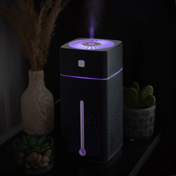 Увлажнитель воздуха LOSSO H-40 1л, USB диффузор черный