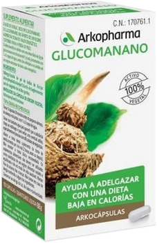 Suplement diety Arkopharma Glucomanano 80 kapsułek (8428148230011)