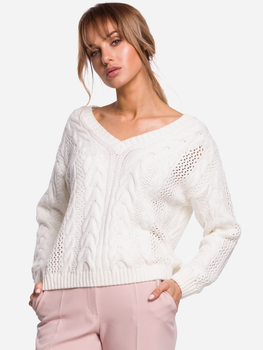 Пуловер жіночий Made Of Emotion M510 L/XL Екрю (5903068466489)