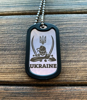 Жетон армейский с лазерной гравировкой Stamp-shop нержавеющая сталь глянцевая 1,5 мм N79-3
