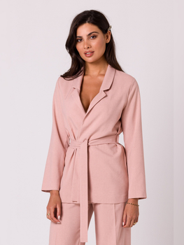 Піджак подовжений жіночий BeWear B253 1411585 XL Pink (5905563705216)