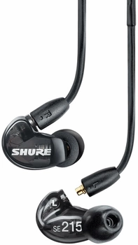 Słuchawki Shure SE215 PRO Czarny (SE215-K-EFS)