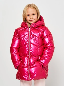 Дитяче зимове пальто для дівчинки Minoti 16coat 3 39808JNR 98-104 см Червоне (5063025205404)