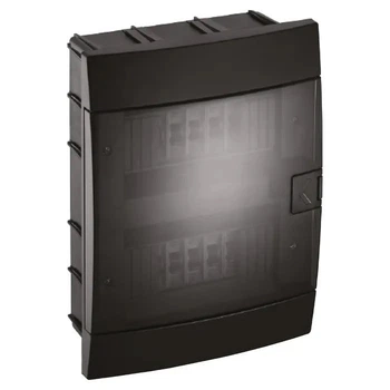 Щиток внутренний 24 авт. Horoz Electric SURFACE MOUNTED-24 Черный
