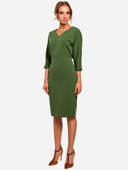 Sukienka ołówkowa damska Made Of Emotion M464 XL Zielona (5903068456183)
