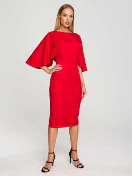 Sukienka ołówkowa damska Made Of Emotion M700 XL Czerwona (5903887674102)