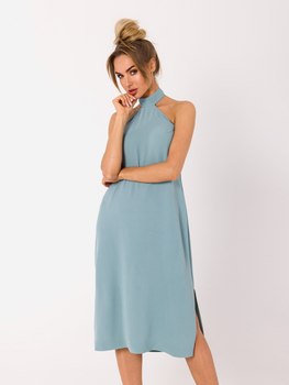 Плаття жіноче Made Of Emotion M736 XL Світло-синє (5903887697552)