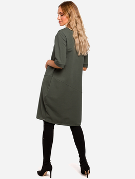 Sukienka Made Of Emotion M451 2XL Military Green (5903068454004)