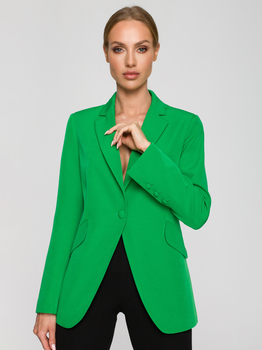 Піджак класичний жіночий Made Of Emotion M701 2XL Green (5903887674416)