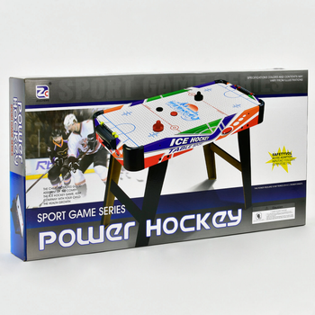 Настольная игра "Аэрохоккей. Power Hockey" ZHICHENG 80х42,5х60 см (det0007596) Разноцветный