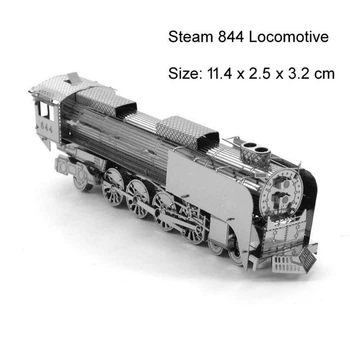 Металевий 3D-пазл Locomotive 844