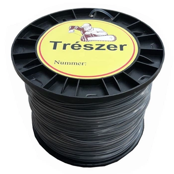 Ліска косильна TRESZER 3,0 мм 151м армований квадрат