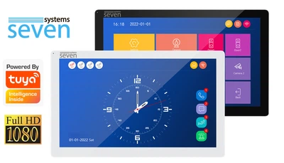 IP видеодомофон с Wi-Fi SEVEN DP-7517FHDW white