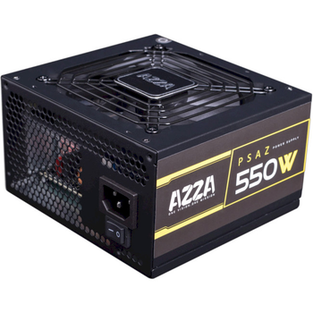 Блок питания 550 Вт AZZA Black 80+ Bronze (PSAZ-550W)