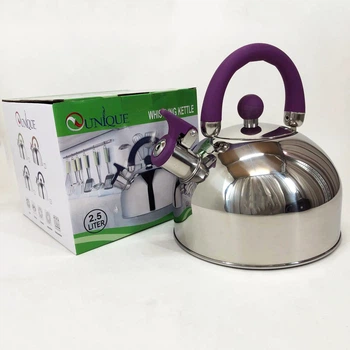 Чайник Unique со свистком UN-5302 2.5 л purple