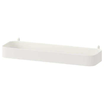 Полка для доски - органайзера на стену IKEA SKÅDIS белая 003.207.99