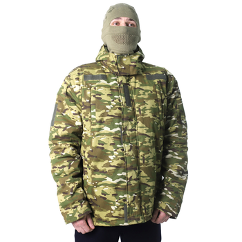 Парка мужская тактическая для военных и армии Combat SoftShell, Куртка военная Зеленая размер XL