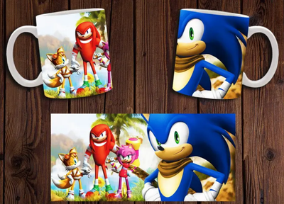 Чашка белая керамическая "Sonic" Соник ABC