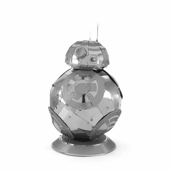 3D металевий пазл і сувенір Дрон BB-8
