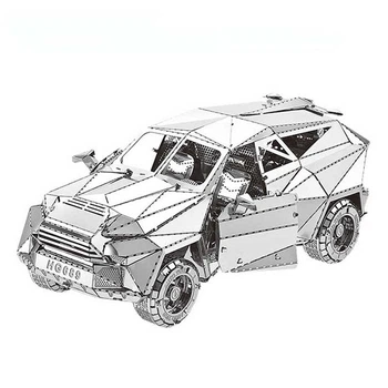 3D металевий пазл і сувенір Позашляховик Ford Kalman KMK F450