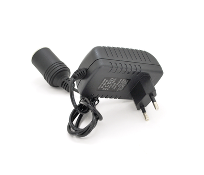Импульсный адаптер питания LGY-1202В, AC110-240V - DC12V 2А (24W ) с прикуривателем