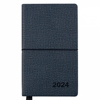 Щоденник Leo Planner 12 x 20 см датований 2024 Glory синій (252411)
