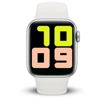 Смарт-годинник Smart Watch I8 Pro Max з водостійким корпусом, спортивні режими, повідомлення, крокомір, Білий