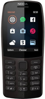 Telefon komórkowy Nokia 210 DualSim Black (MT_210DS black)