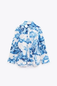 Сорочка з попліну 3134/150 Zara M