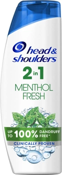 Szampon i odżywka przeciwłupieżowa Head & Shoulders Menthol Fresh 2 w 1 360 ml (4084500970403)