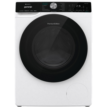 Стиральная машина Gorenje фронтальная, 10,5кг, 1400, A+++, 60см, дисплей, инвертор, пар, Wi-Fi, белый (WNS1X4ARTWIFI)