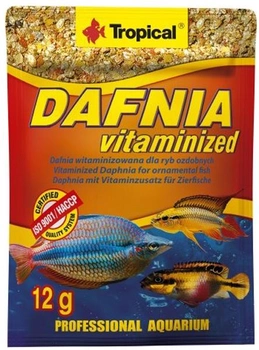 Pokarm Tropical Daphnia Vitaminized dla ryb Płatki 12 g (5900469010211)