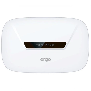 Маршрутизатор мобильный Ergo M0263 WIFI роутер cat4 3G/4G 2.4ГГц белый