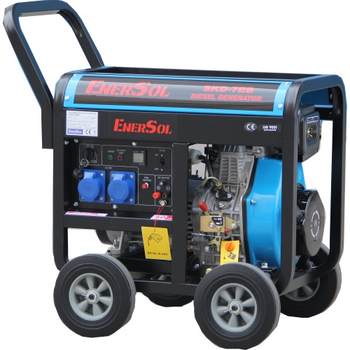 Дизельный генератор Kit Energy EnerSol SKD-7EB 230B 50Гц 6,5кВт 1 фаза с электростартером