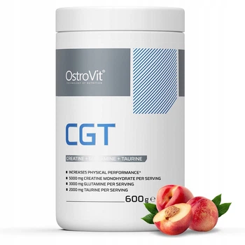 Креатин OstroVit CGT (Creatine Glutamine Taurine) 600 g (Peach)