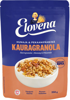 Овсяная гранола Elovena мед и пекан 350 г (6411200001157)