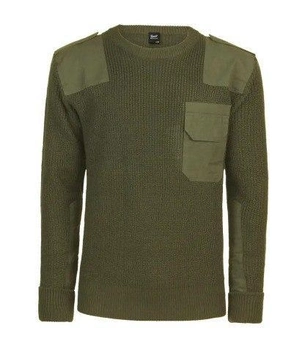 Армейский пуловер свитер Brandit Оливковый L (Kali)