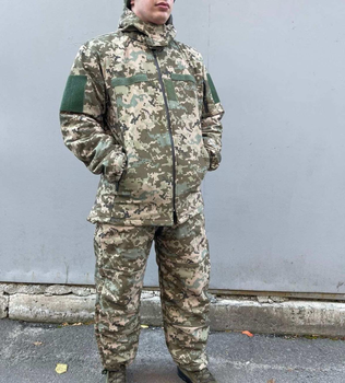 Зимовий тактичний чоловічий костюм термостійкий та водонепроникний Піксель XL (Kali)