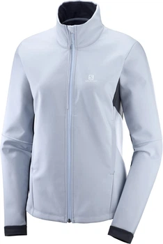 Куртка біг Salomon AGILE SOFTSHELL JKT XS Білий sC13603