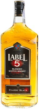 Віскі Label 5 Classic Black 1.0 л 40% (3147690051107)