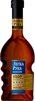 Бренди Легка Рука 4* 0.5 л 40% (4820197563890)