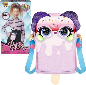 Интерактивная сумочка кросс-боди Щенок Purse Pets Treat Yo Self Pupsicle Interactive Pet Toy
